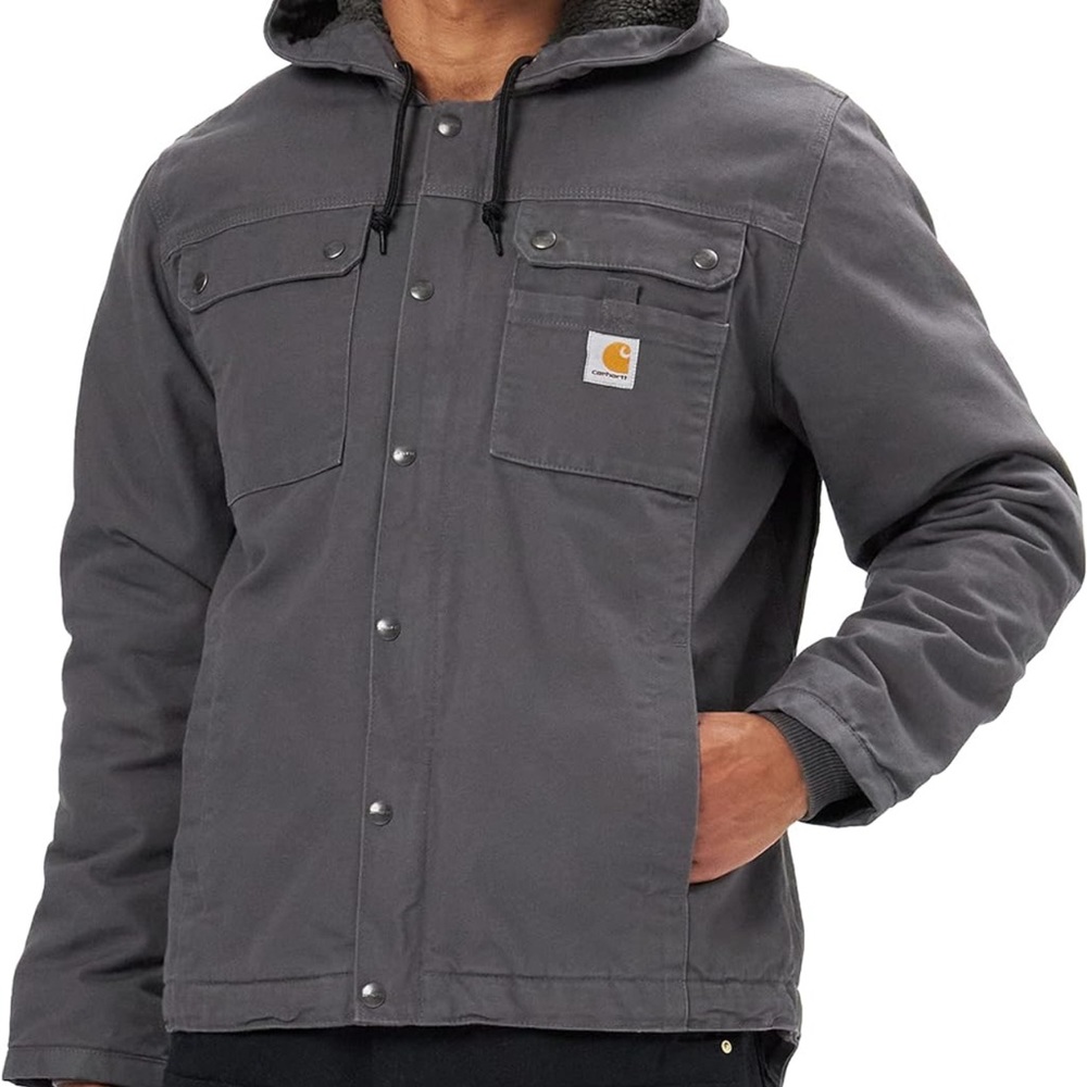 Men Carhartt size Medium hooded jacket NWT